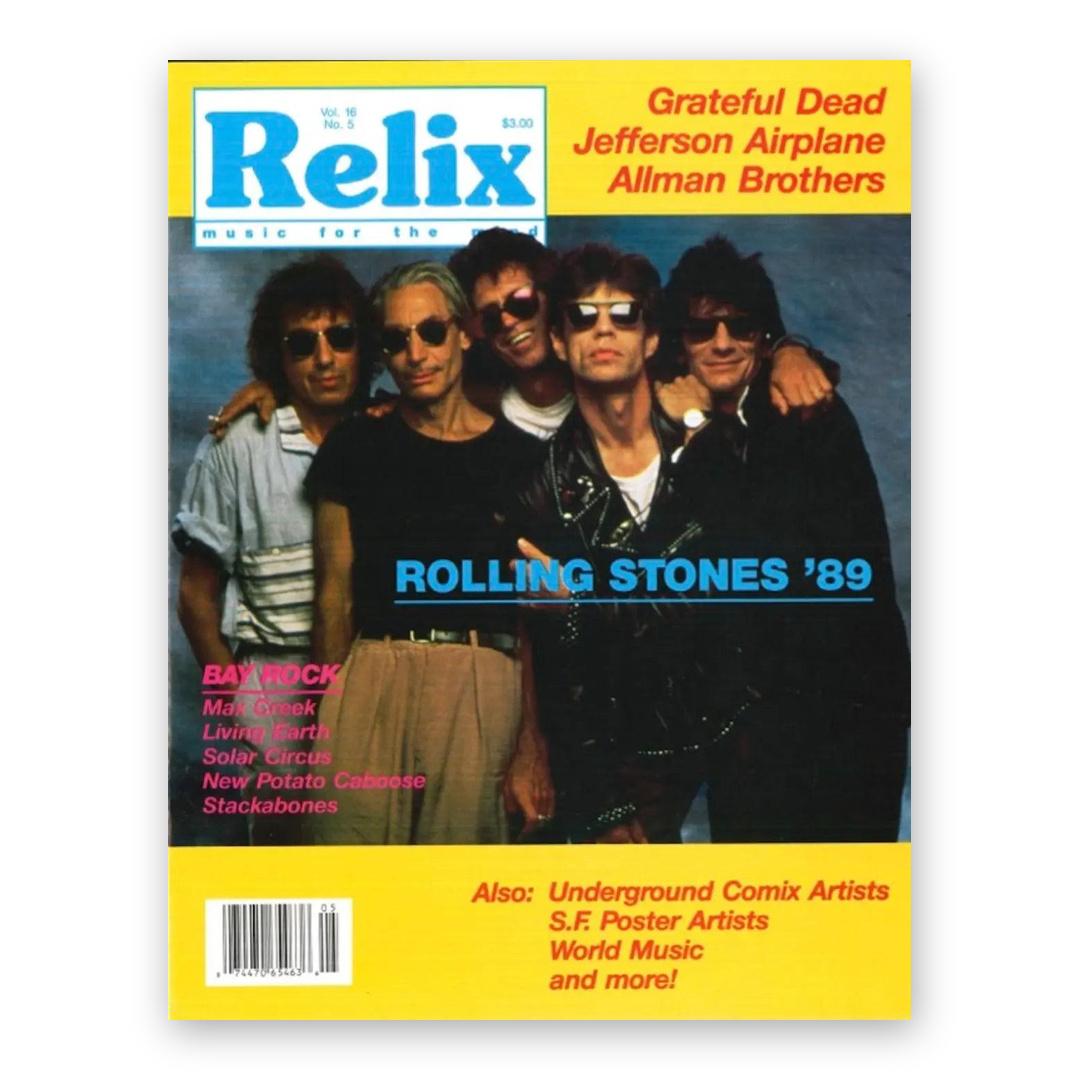 The Rolling Stones - October 1989 Relix Issue