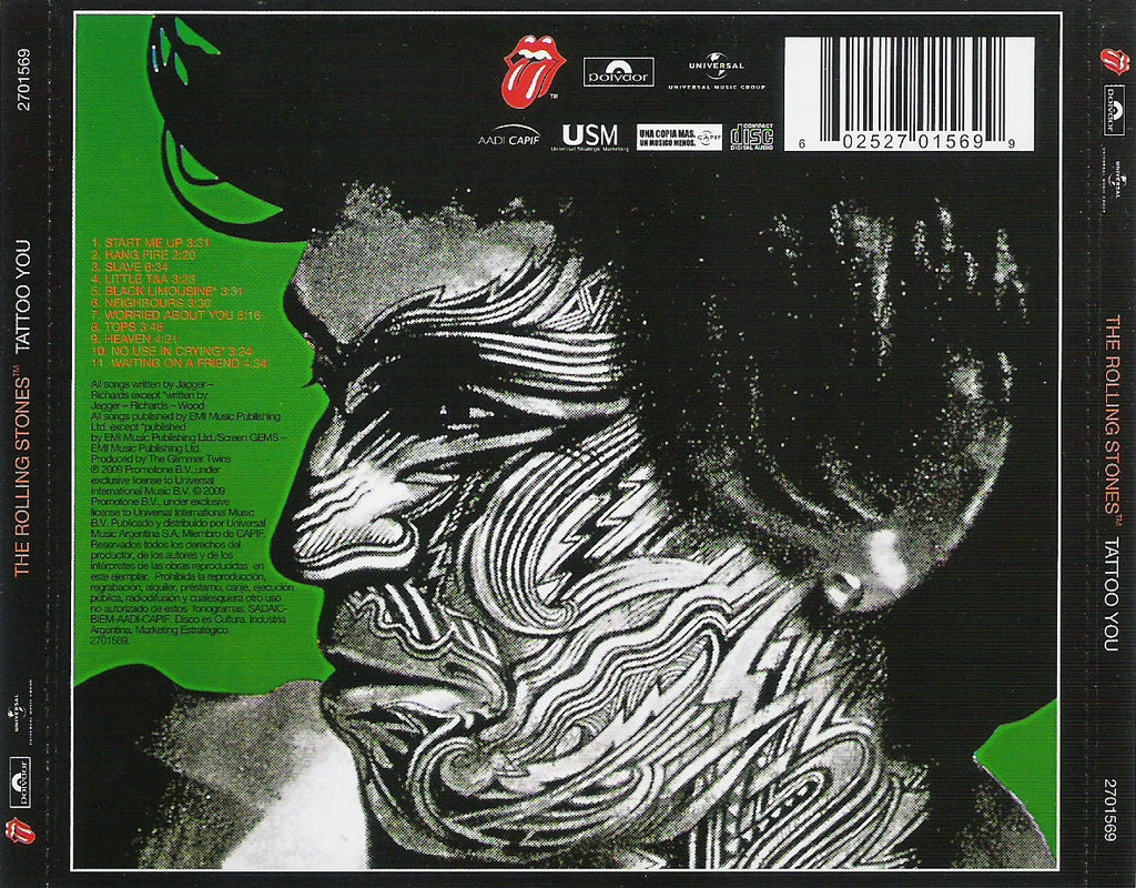 The Rolling Stones – Tattoo You (CD)