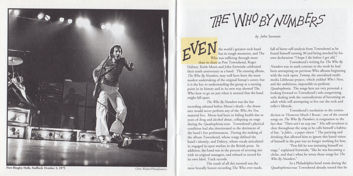 The Who – By Numbers (Remastered CD)