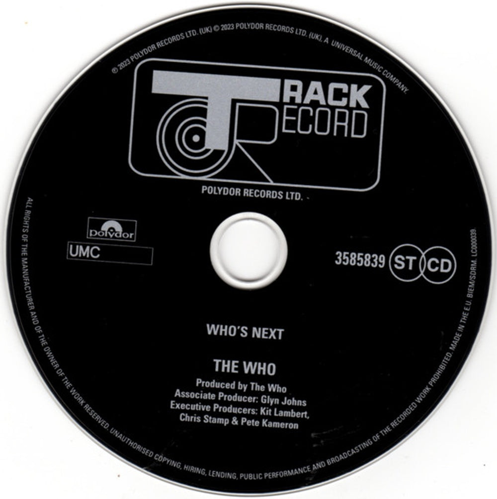 The Who – Who's Next: Remastered (CD)