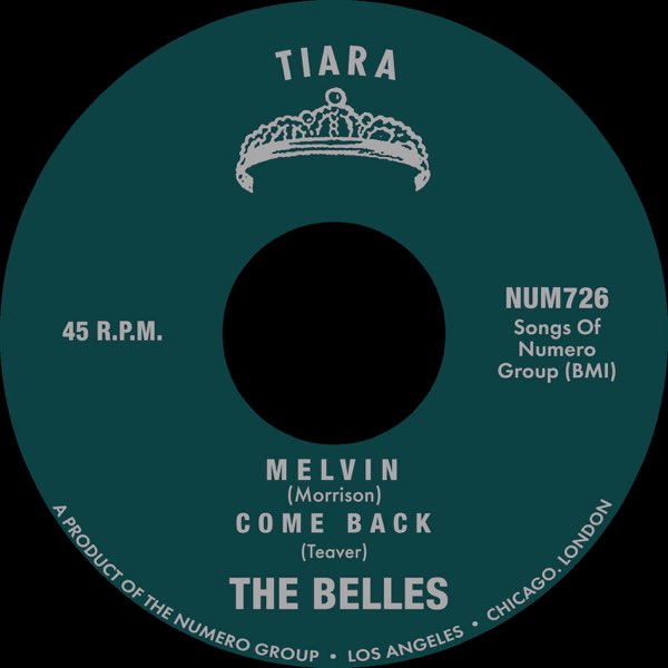 The Belles - The Belles - Melvin B/w Come Back [Blue/White Marble]