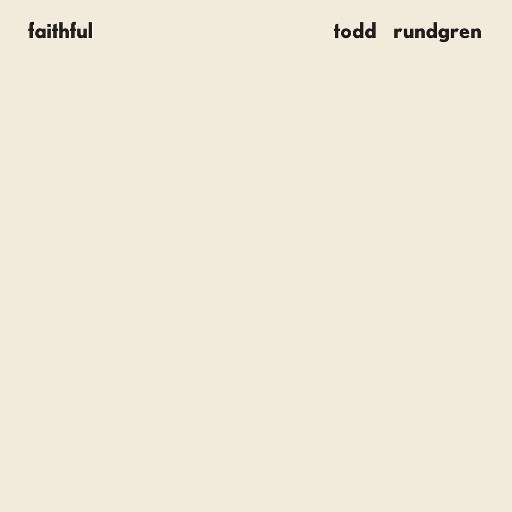 Todd Rundgren – Faithful (LP Vinyl)