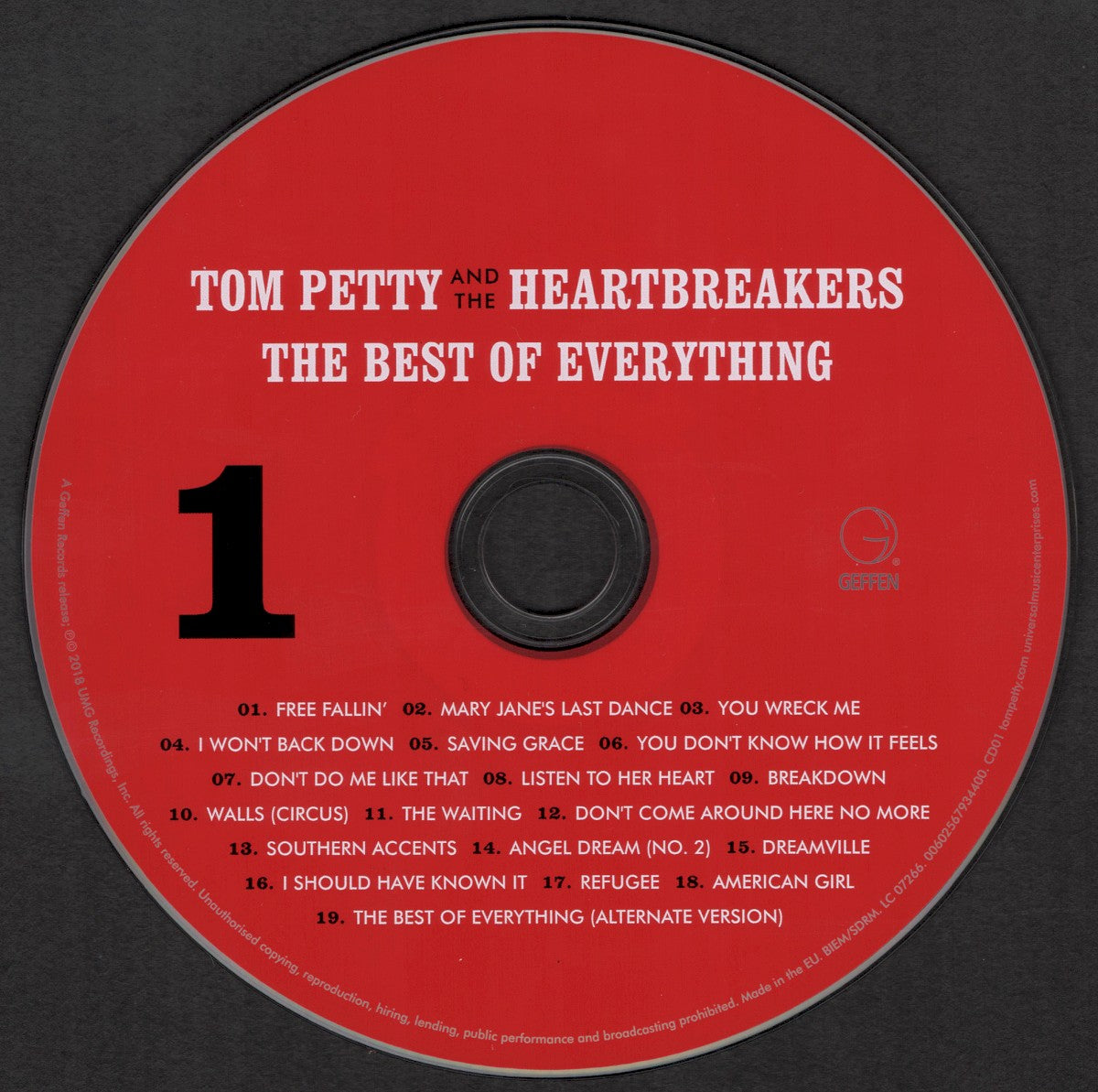 Tom Petty – The Best Of Everything: The Definitive Career Spanning Hits Collection (2-CD)