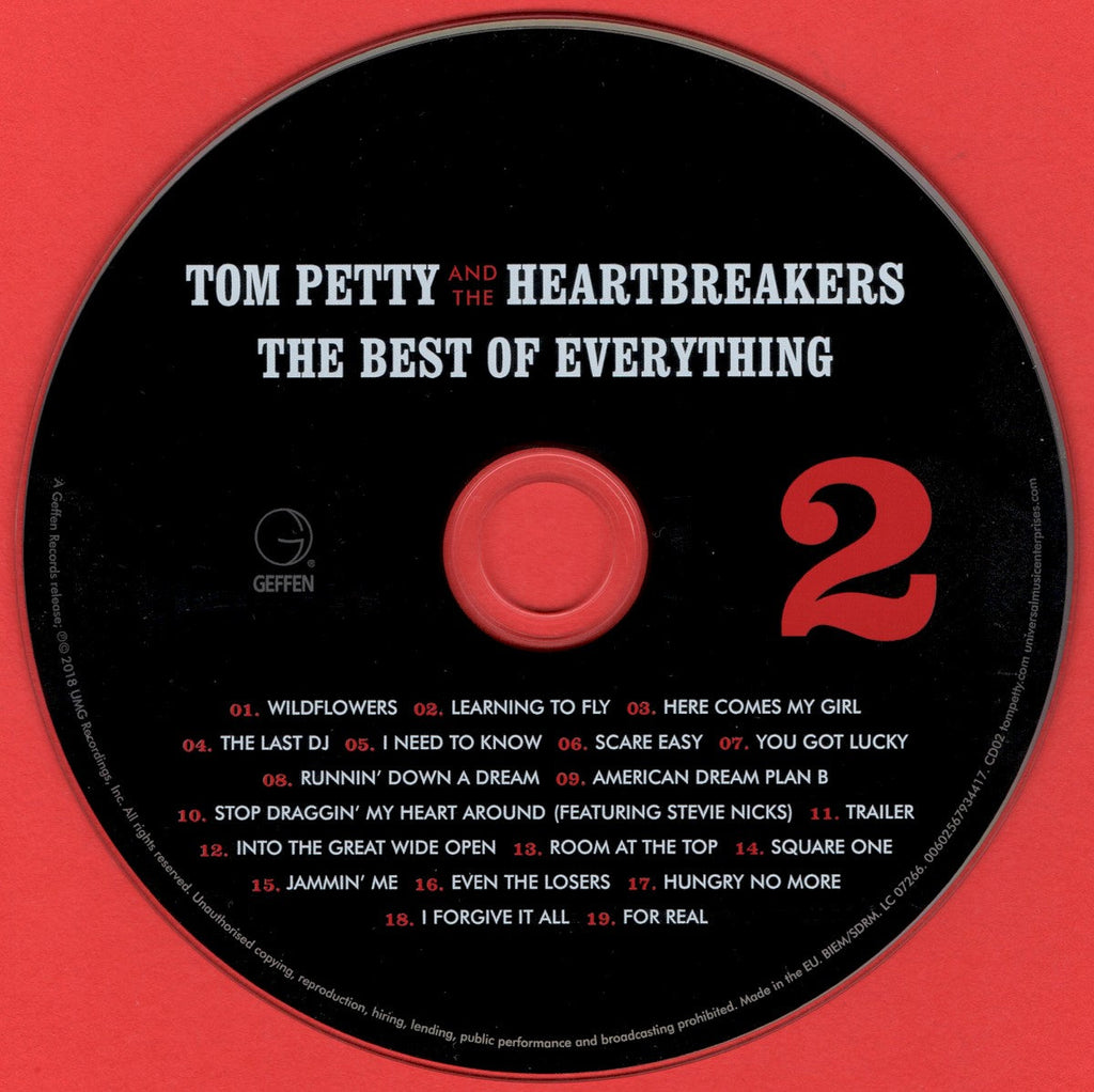 Tom Petty – The Best Of Everything: The Definitive Career Spanning Hits Collection (2-CD)