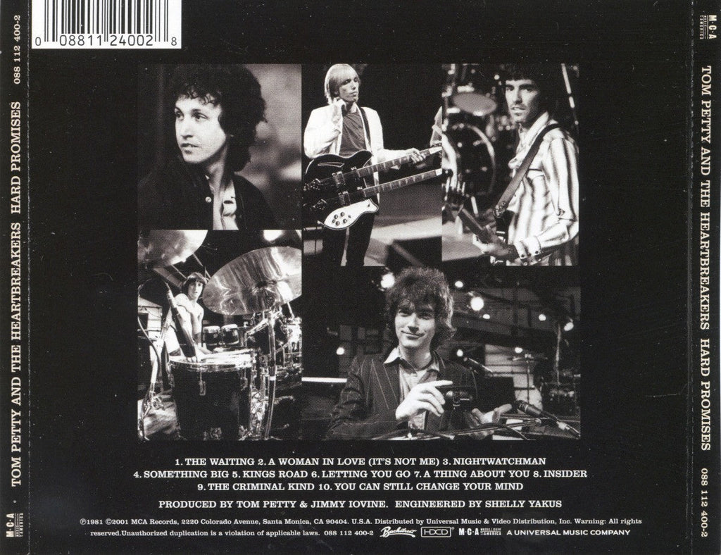 Tom Petty & The Heartbreakers – Hard Promises (CD)