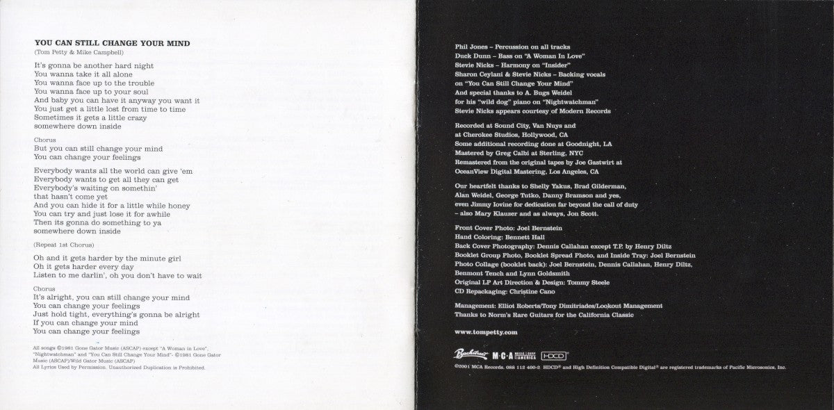 Tom Petty & The Heartbreakers – Hard Promises (CD)