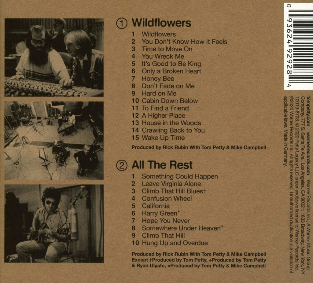 Tom Petty – Wildflowers & All the Rest (2-CD)