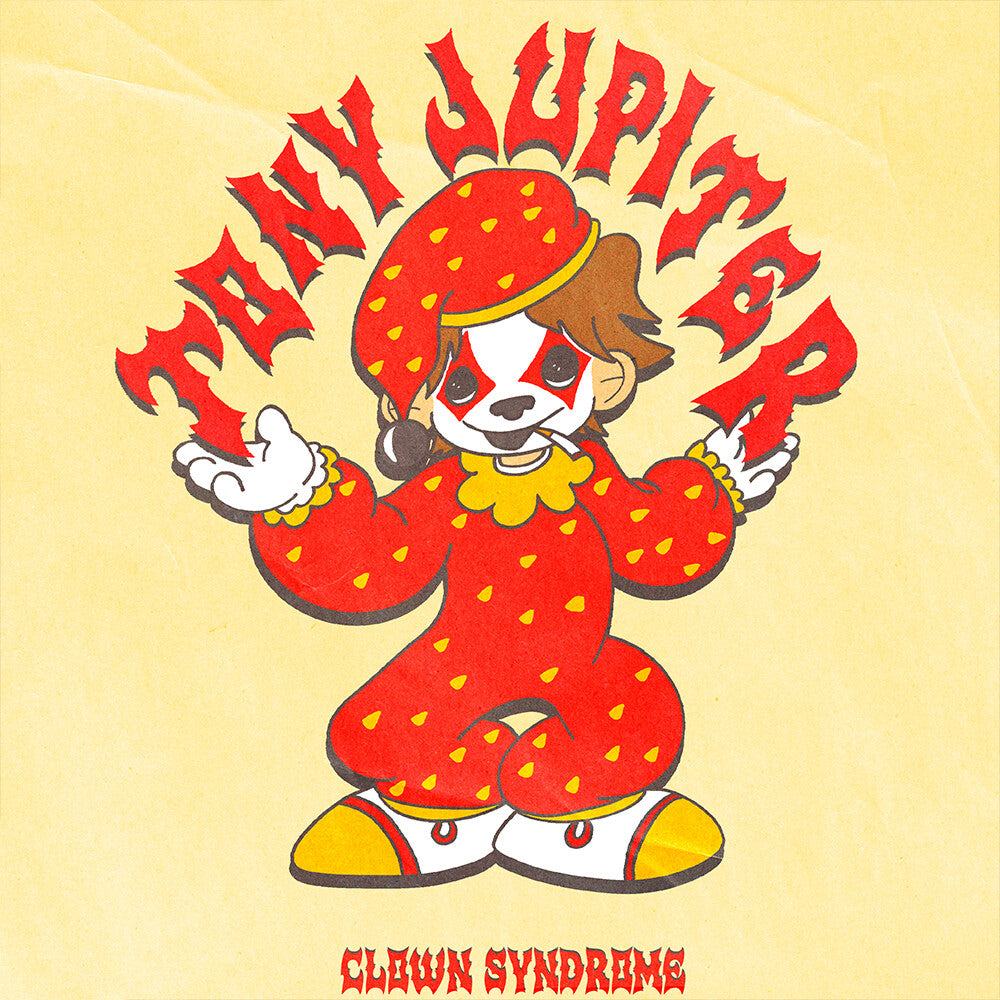 Tony Jupiter – CLOWN SYNDROME (Red LP Vinyl)