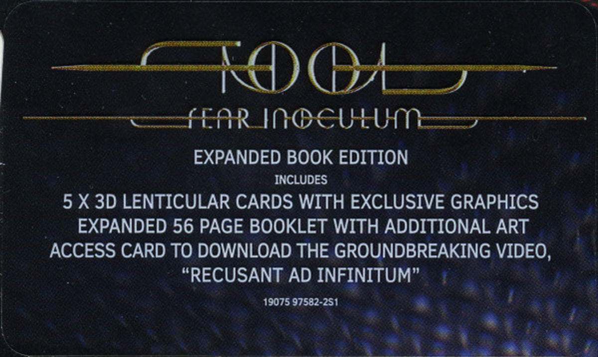 Tool – Fear Inoculum (CD)