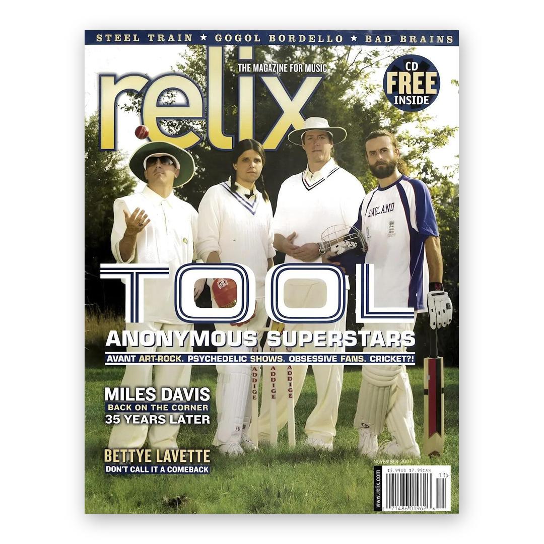 Tool - November 2007 Relix Issue