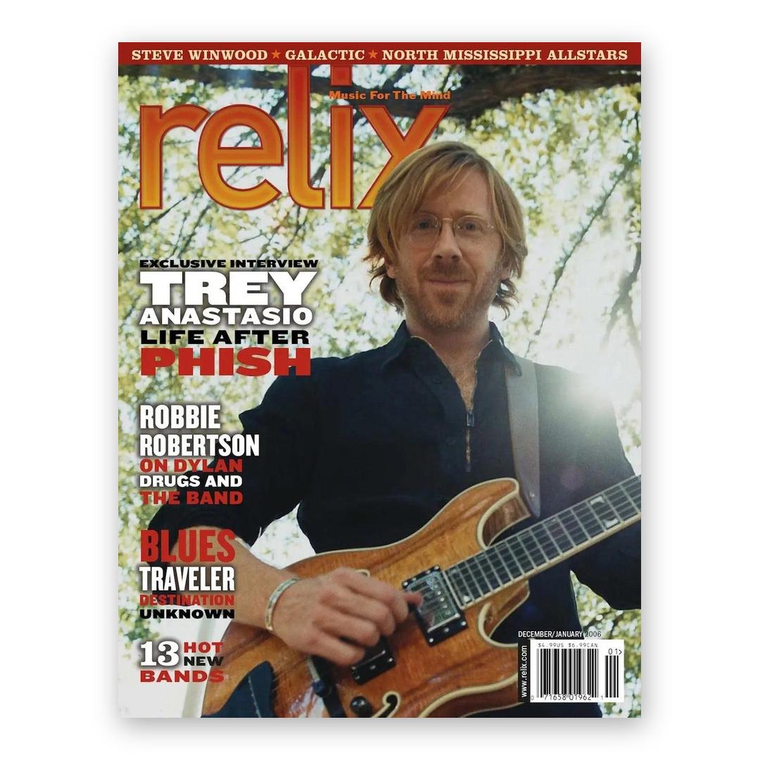 Trey Anastasio - December/January 2006 Relix Issue