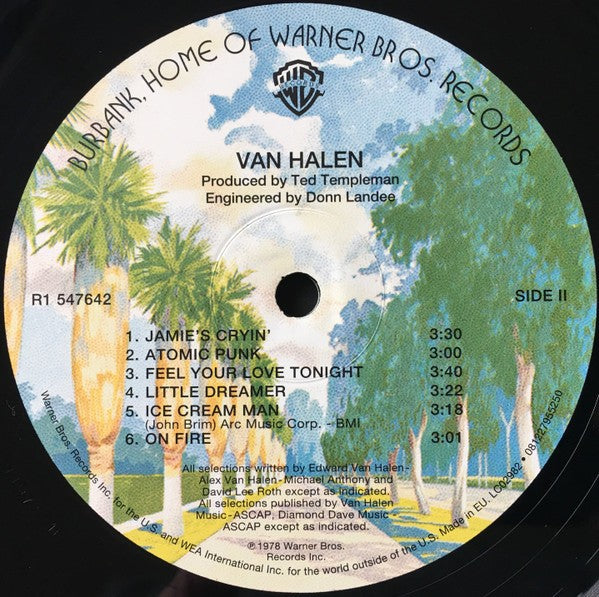 Van Halen – Van Halen (LP Vinyl)