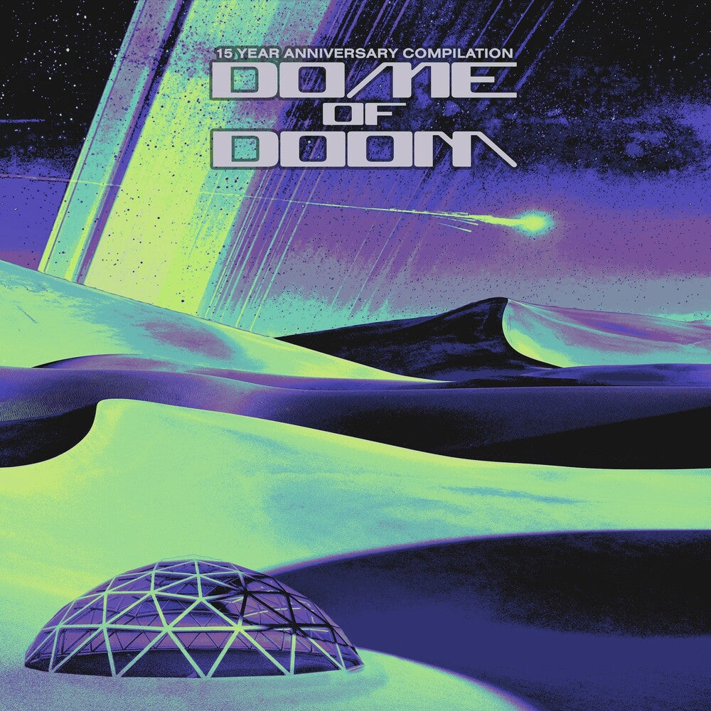 Dome of Doom Records - 15 Year Anniversary Compilation (Clear Purple / Sea-foam Green 2-LP Vinyl)