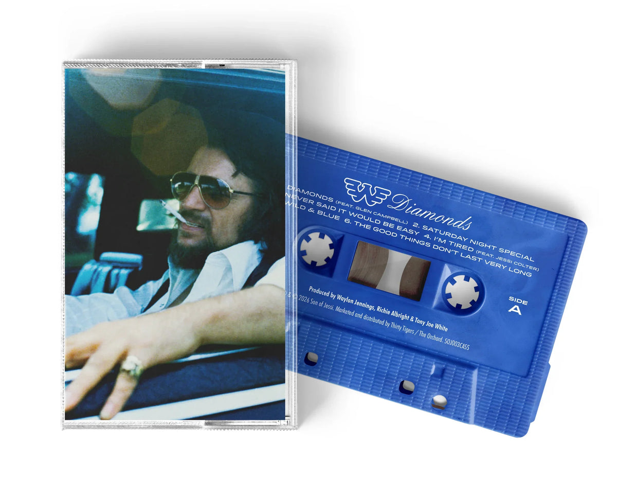 Waylon Jennings – Diamonds (Cassette)