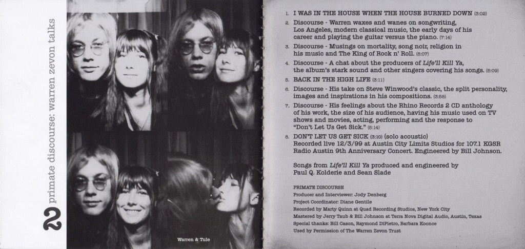 Warren Zevon – Preludes (2-CD)