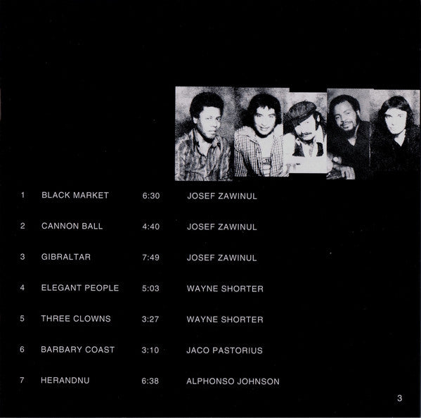 Weather Report – Black Market (CD)