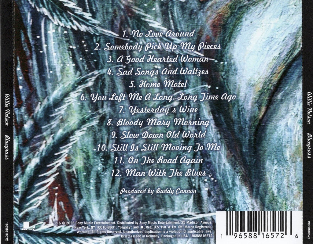 Willie Nelson – Bluegrass (CD)