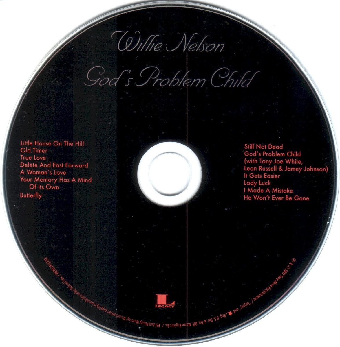 Willie Nelson – God's Problem Child (CD)