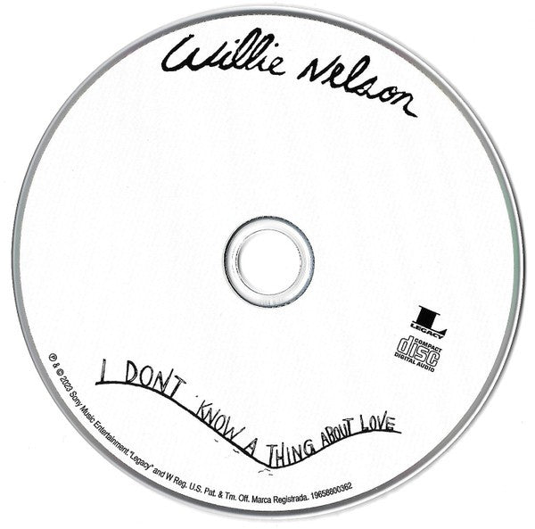 Willie Nelson – I Don’t Know A Thing About Love: The Songs of Harlen Howard (CD)