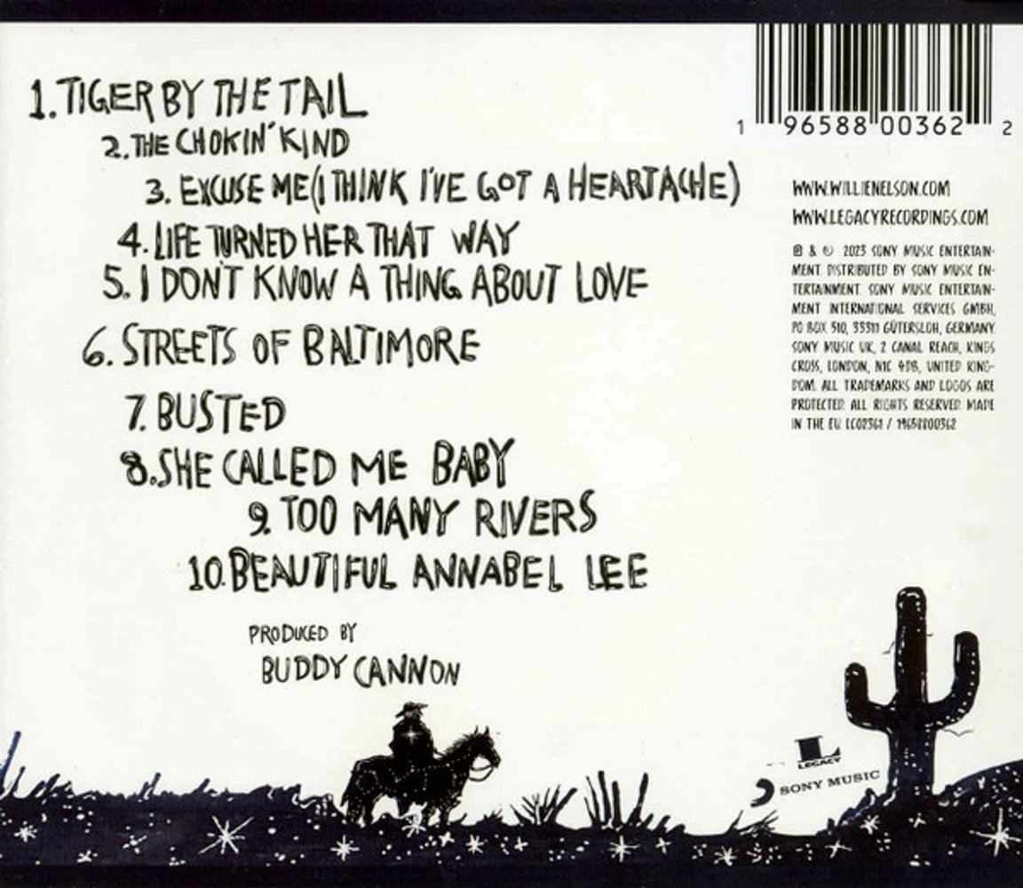 Willie Nelson – I Don’t Know A Thing About Love: The Songs of Harlen Howard (CD)