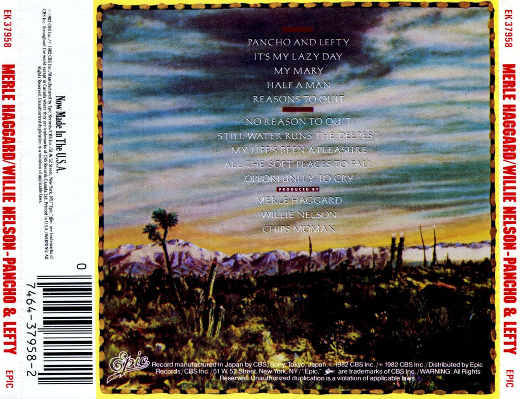 Willie Nelson – Pancho and Lefty (CD)