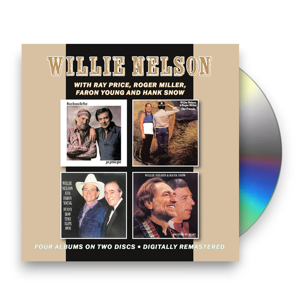 Willie Nelson – San Antonio Rose / Old Friends / Funny How Time (CD)