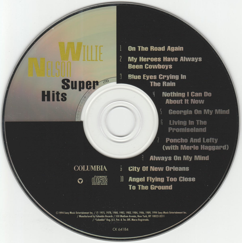 Willie Nelson – Super Hits (CD)
