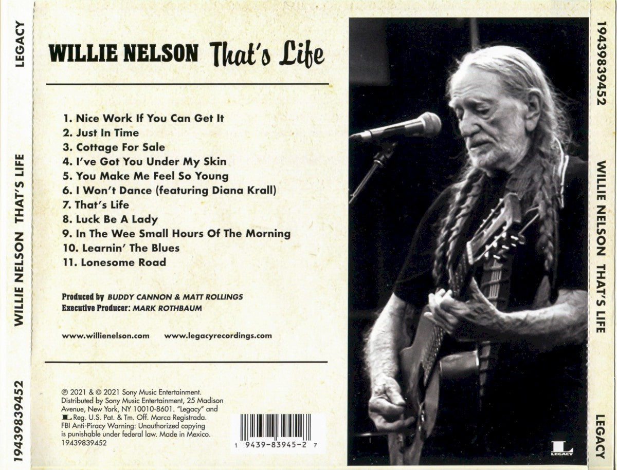 Willie Nelson – That's Life (CD)