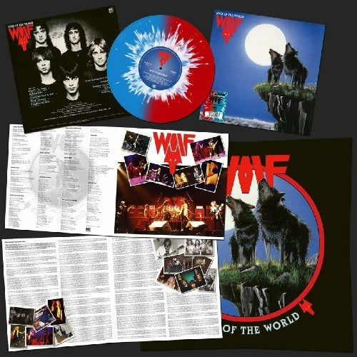 Wolf - Wolf - Edge Of The World [Red/Blue/White Splatter]