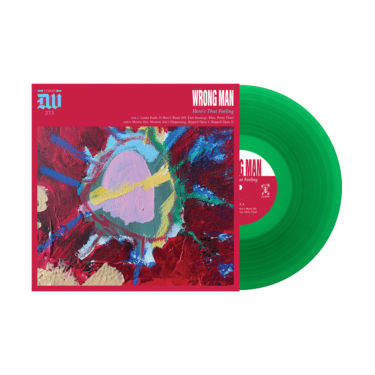 Wrong Man – Here's That Feeling (Colored LP Vinyl)