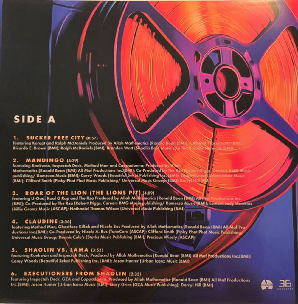 Wu-Tang & Mathematics – Black Samson, The Bastard Swordsman: Wu-Tang, The Saga Continues Collection (LP Vinyl)