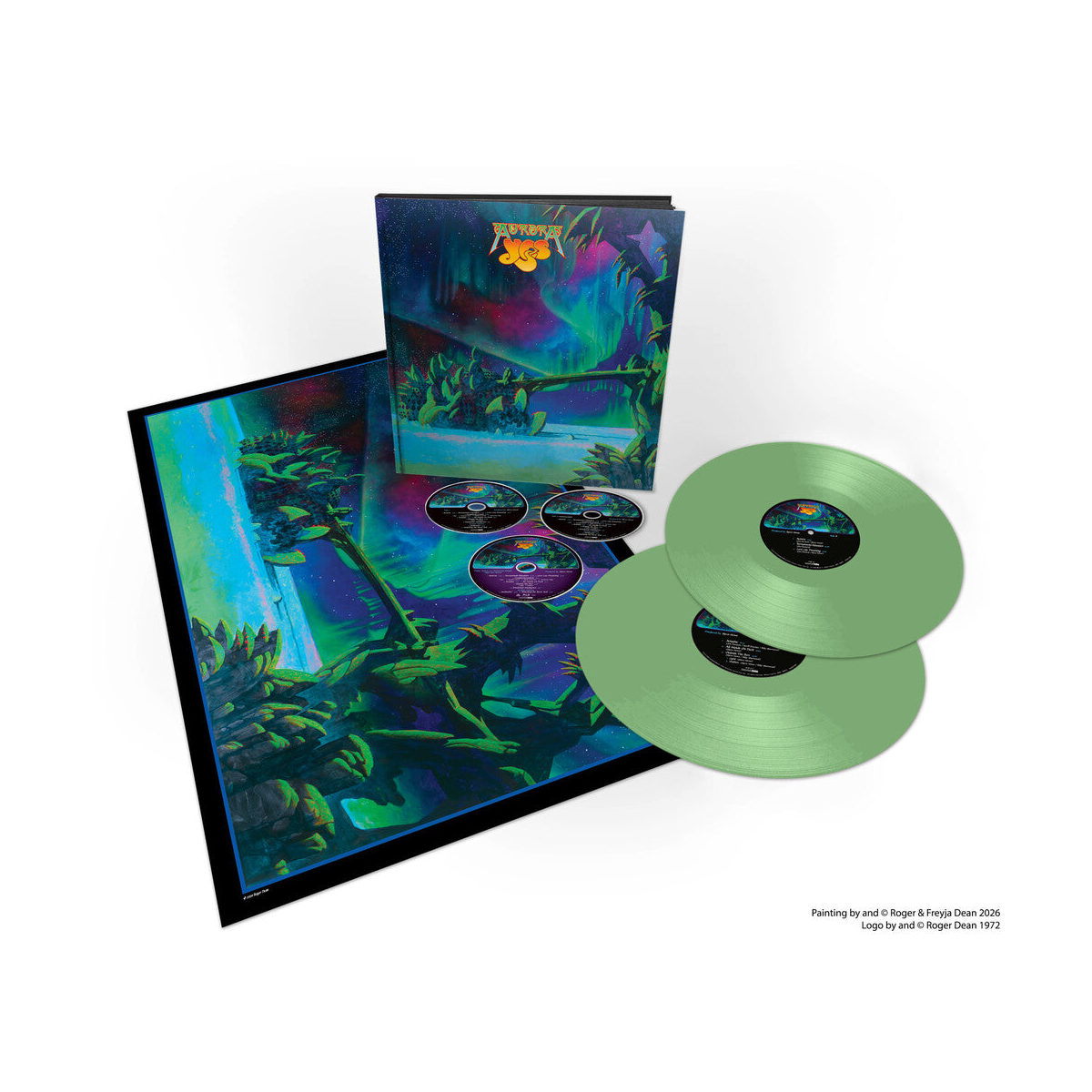 Yes - Aurora (Light Green Vinyl + 2-CD + Blu-ray)