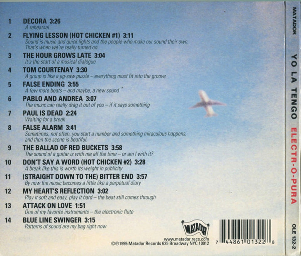 Yo La Tengo – Electr-O-Pura (CD)