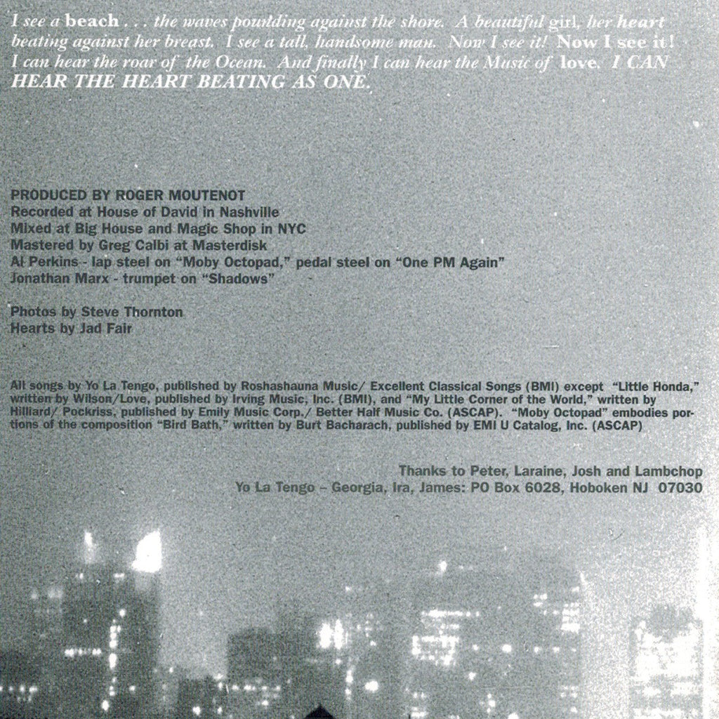Yo La Tengo – I Can Hear the Heart Beating As One (CD)