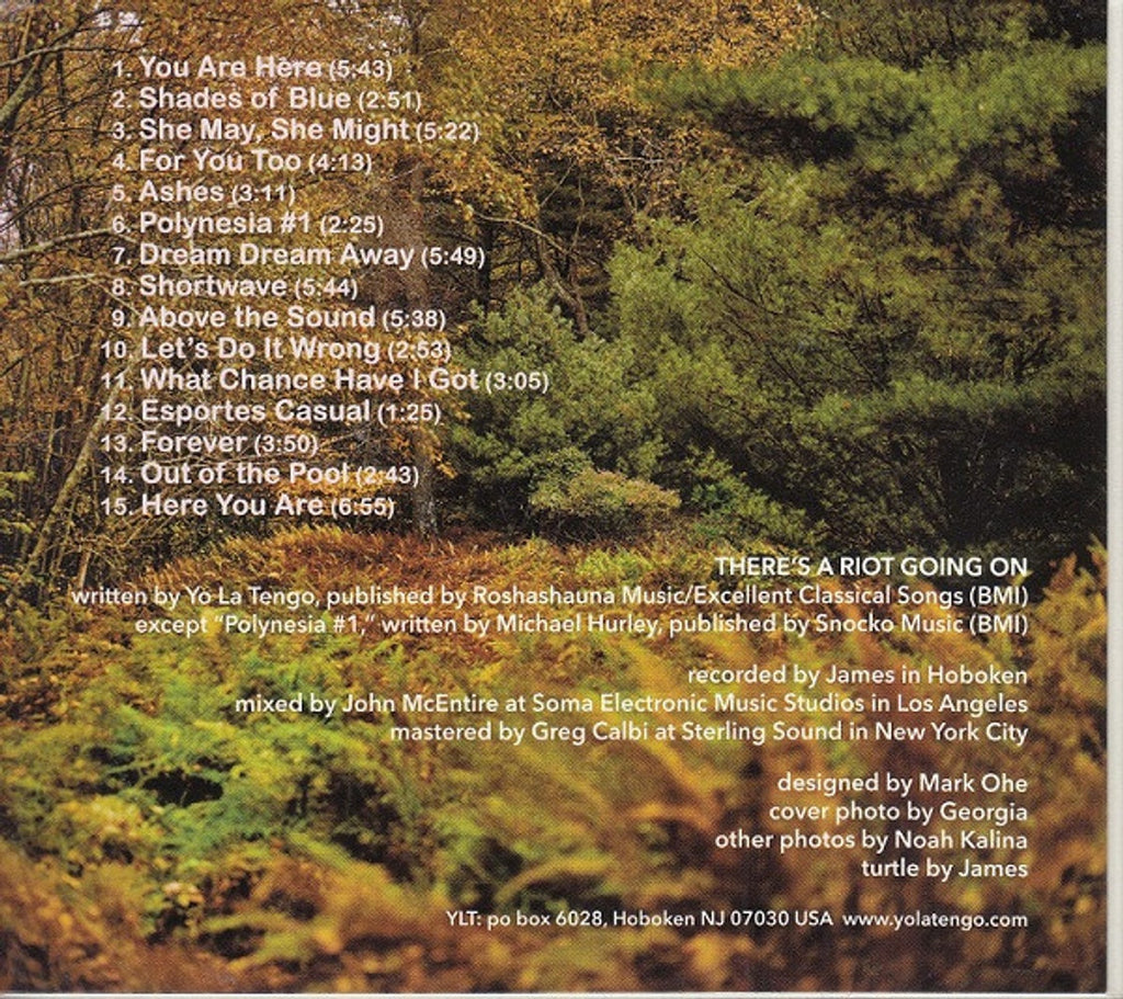Yo La Tengo – There's A Riot Going On (CD)