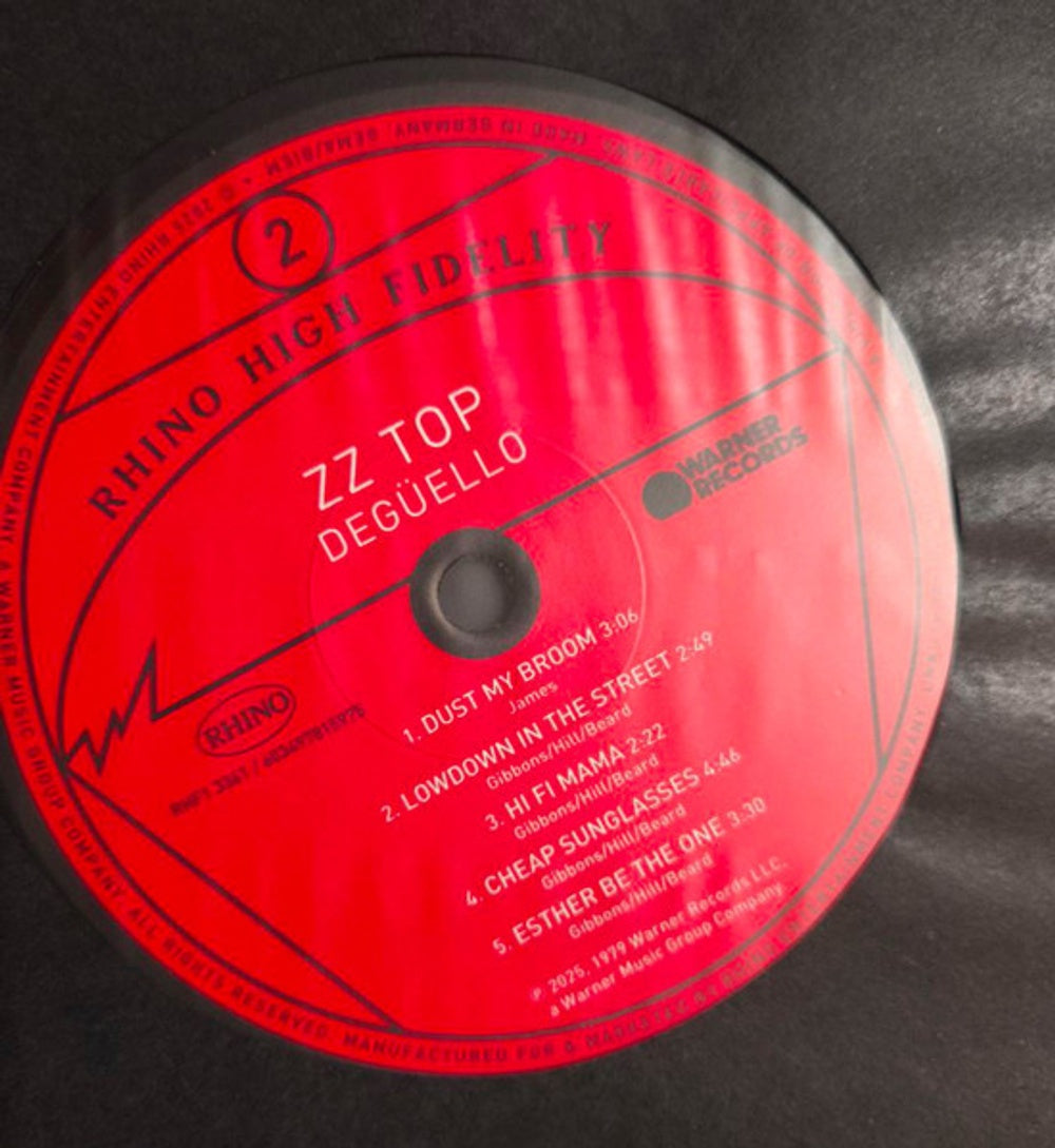 ZZ Top – Deguello (LP Vinyl)