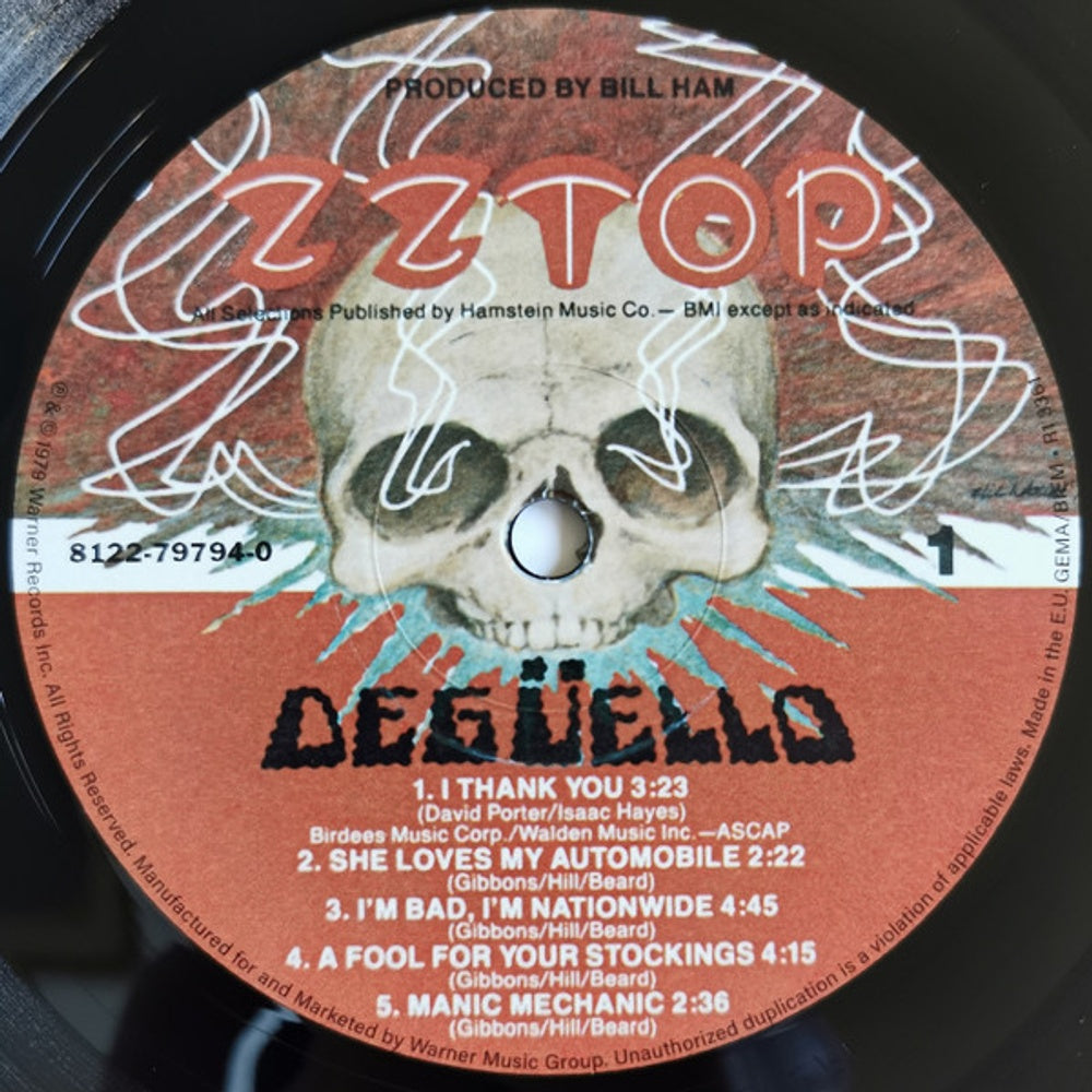 ZZ Top – Deguello (LP Vinyl)