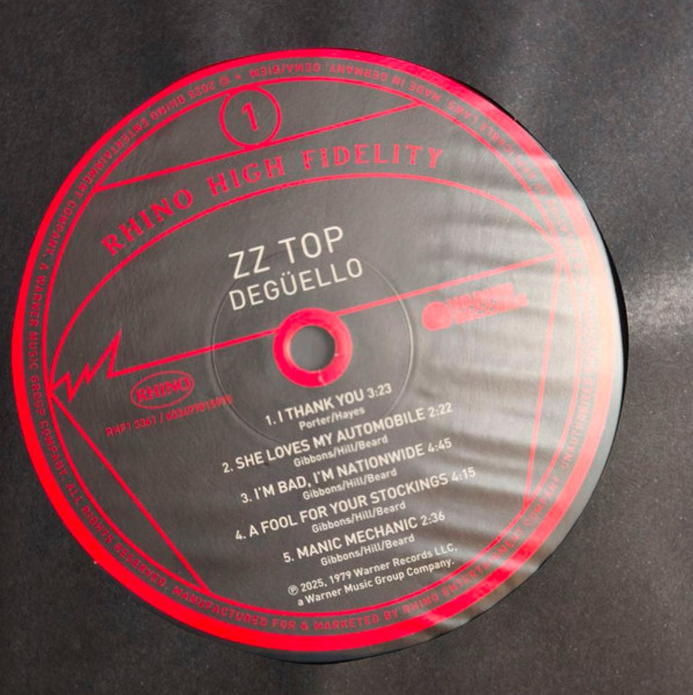 ZZ Top – Deguello (LP Vinyl)