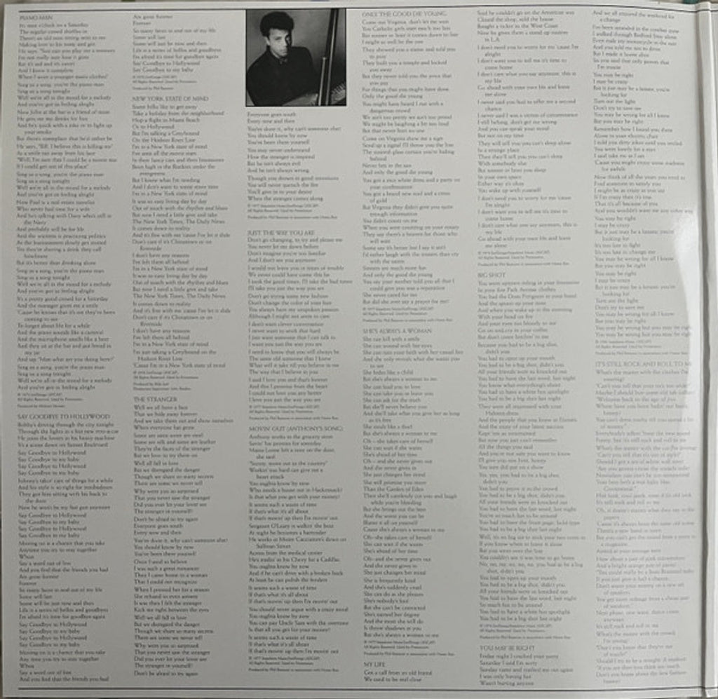 Billy Joel – Greatest Hits Volume I & II (2-LP Vinyl)