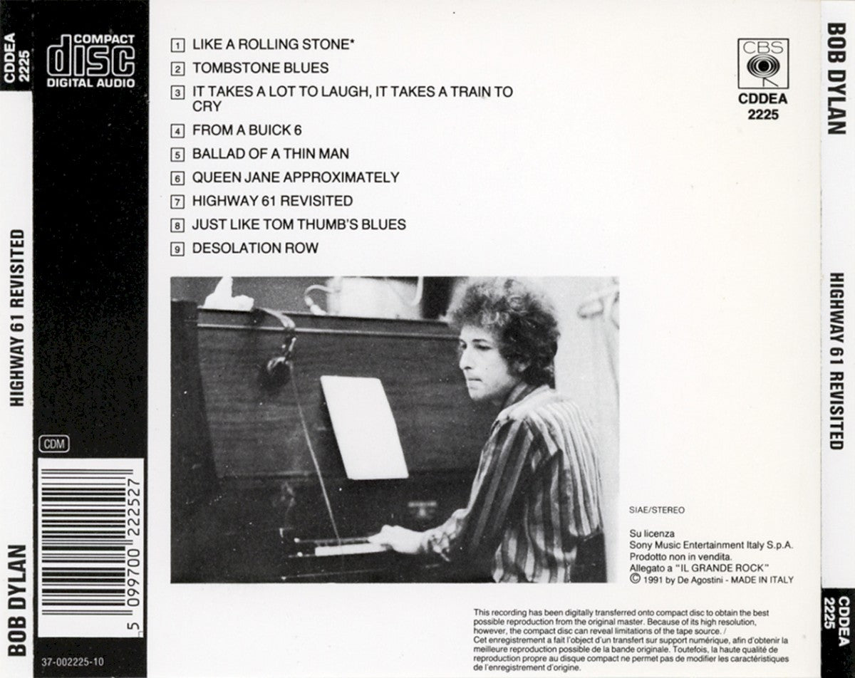 Bob Dylan – Highway 61 Revisited (LP Vinyl)