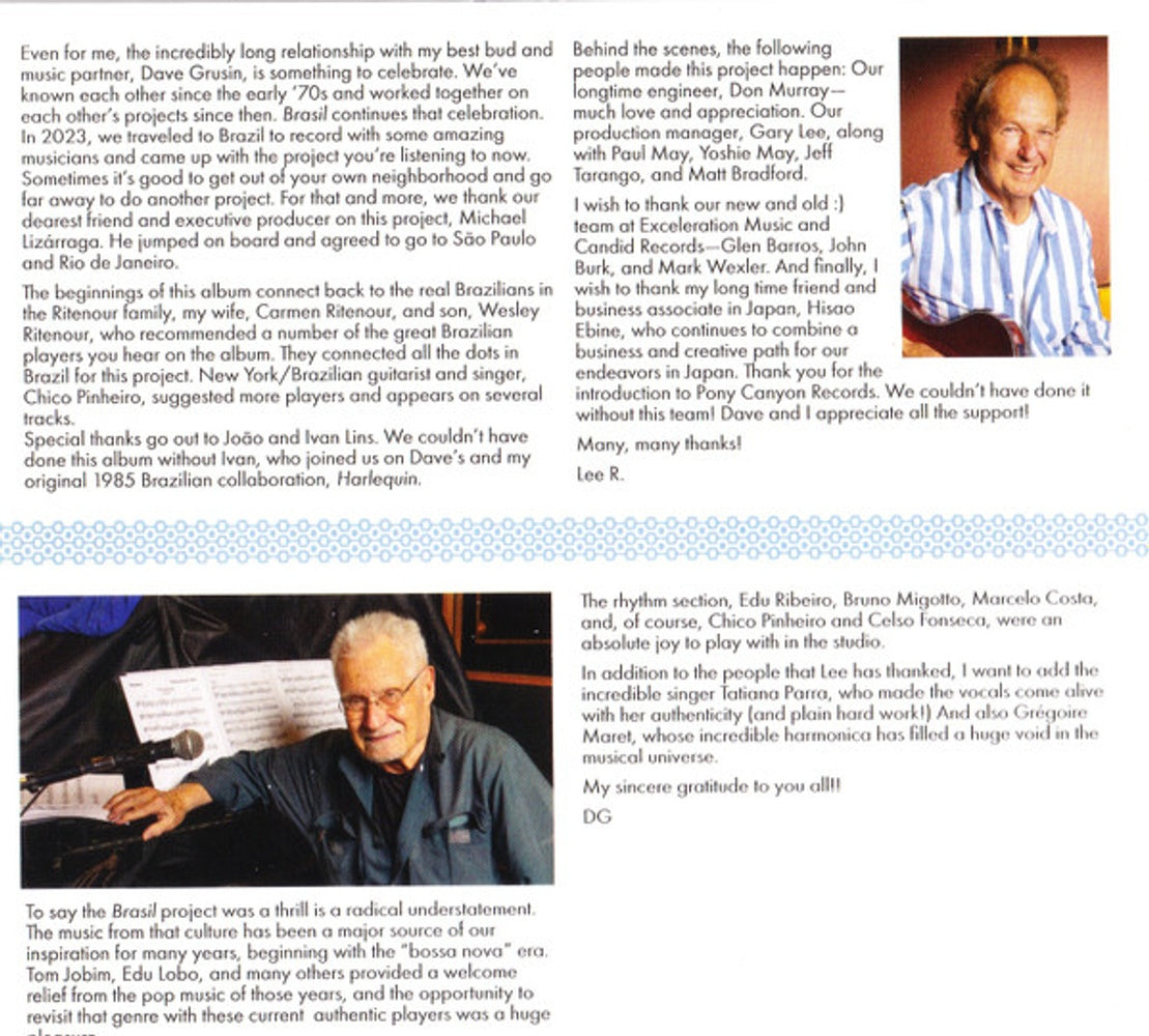 Lee Ritenour & Dave Grusin – Brasil (CD)