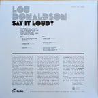 Lou Donaldson – Say It Loud (LP Vinyl)