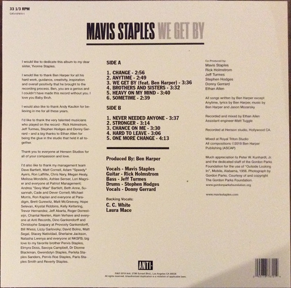 Mavis Staples – We Get By (LP Vinyl)