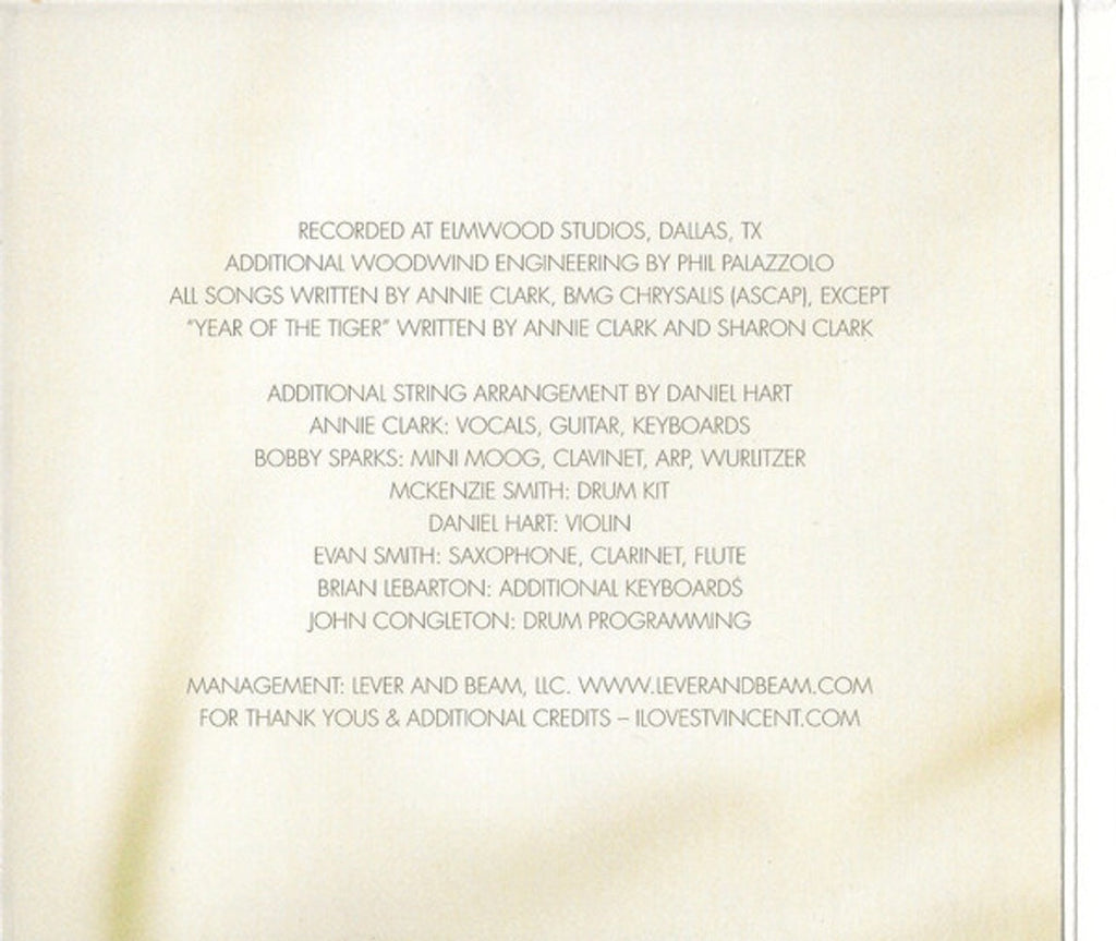 St. Vincent – Strange Mercy (CD)