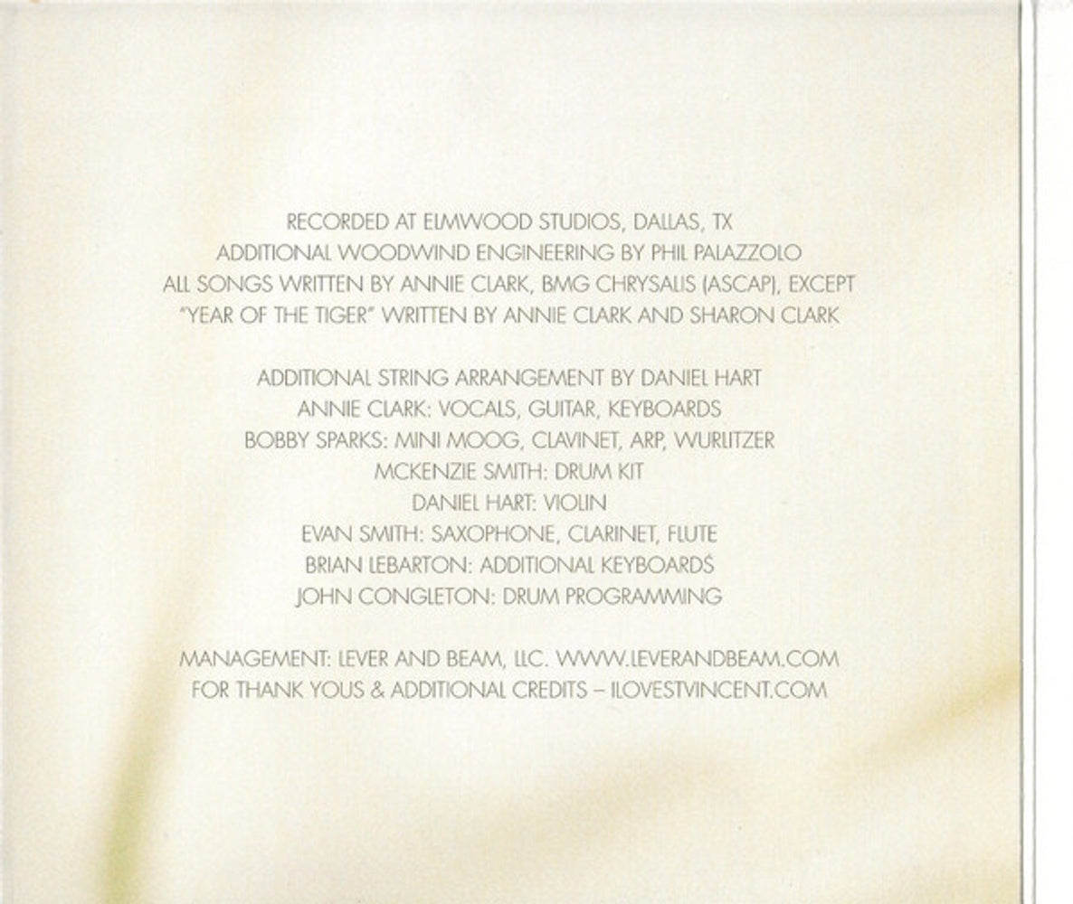 St. Vincent – Strange Mercy (CD)