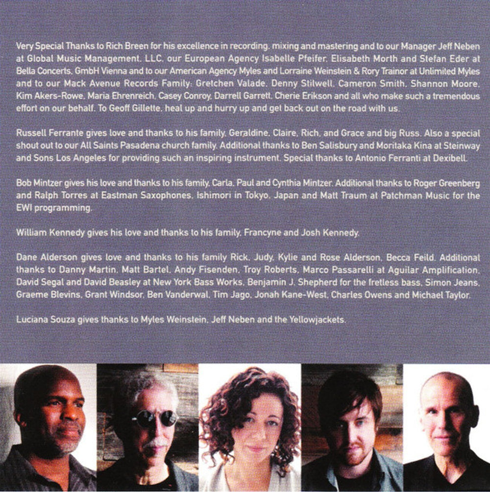 Yellowjackets – Raising Our Voice (CD)
