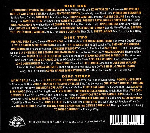 Alligator Records - 50 Years Of Genuine Houserockin' Music (3-CD)