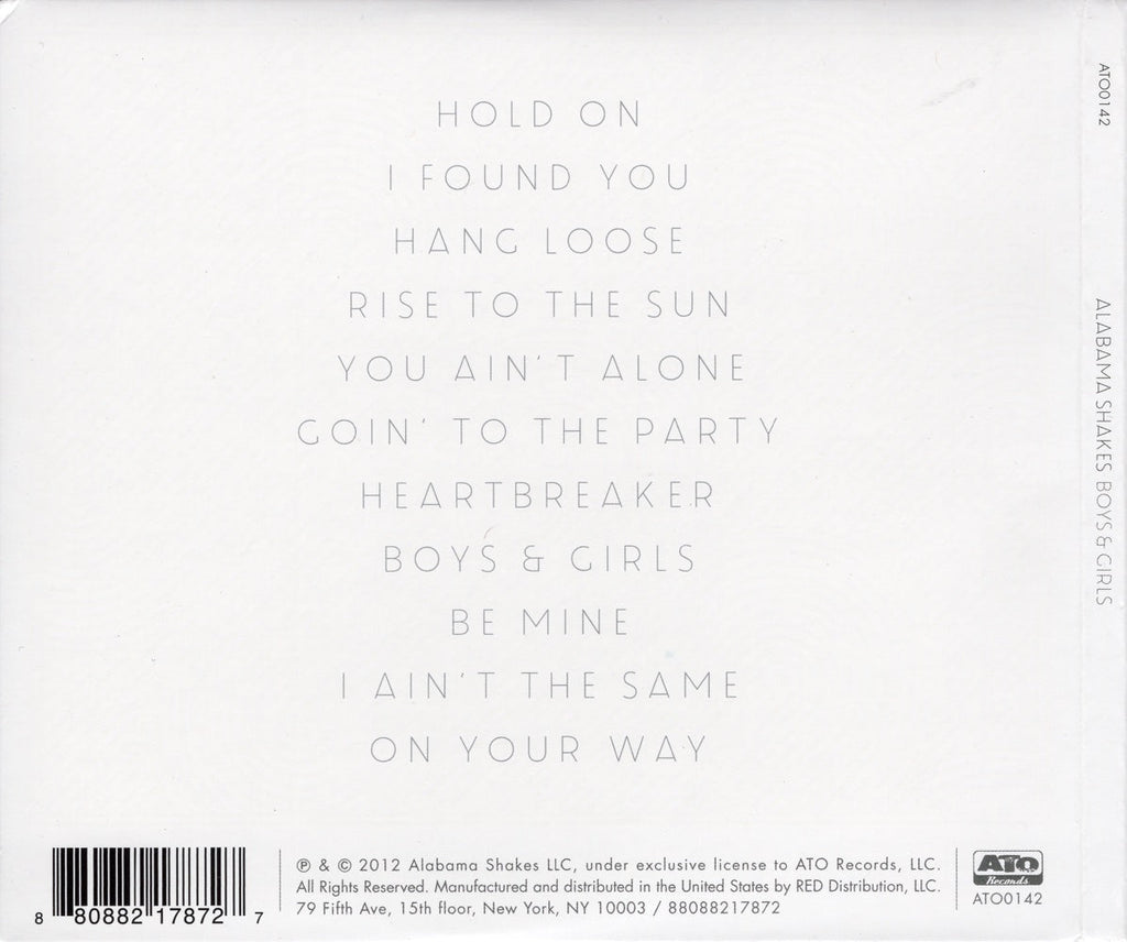 Alabama Shakes – Boys and Girls (CD)