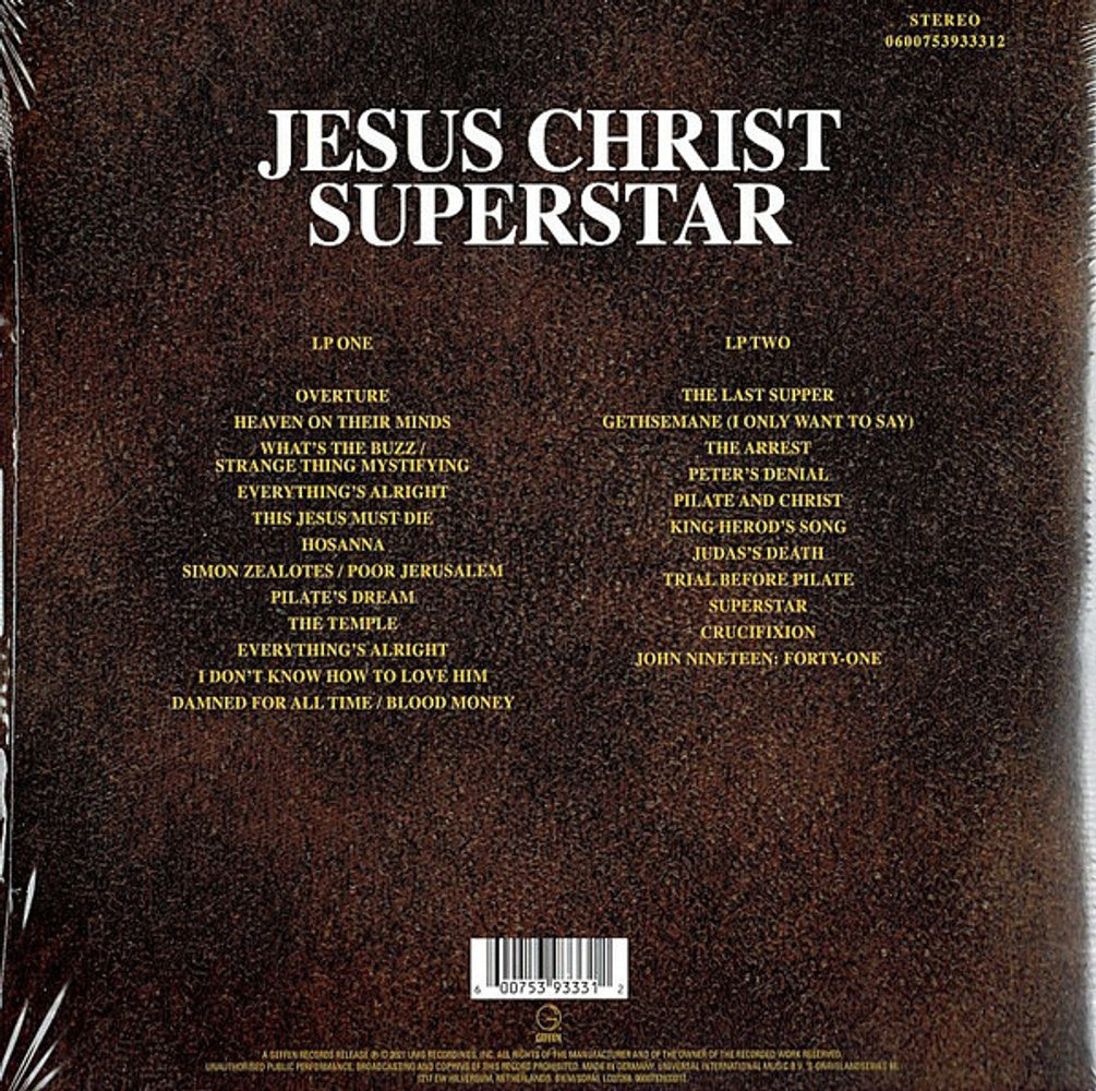 Andrew Lloyd Webber – Jesus Christ Superstar (2-LP Vinyl)
