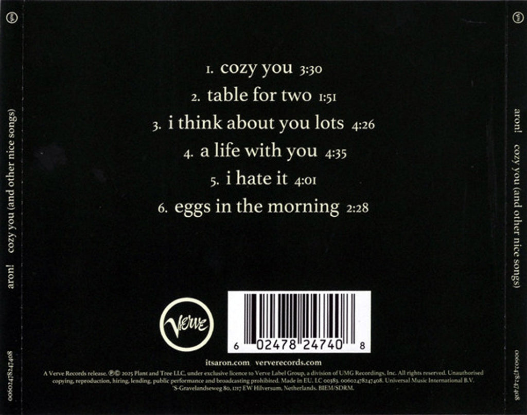 Aron! – cozy you (CD)